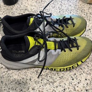 Merrell Olive and Black Athletic Sneakers